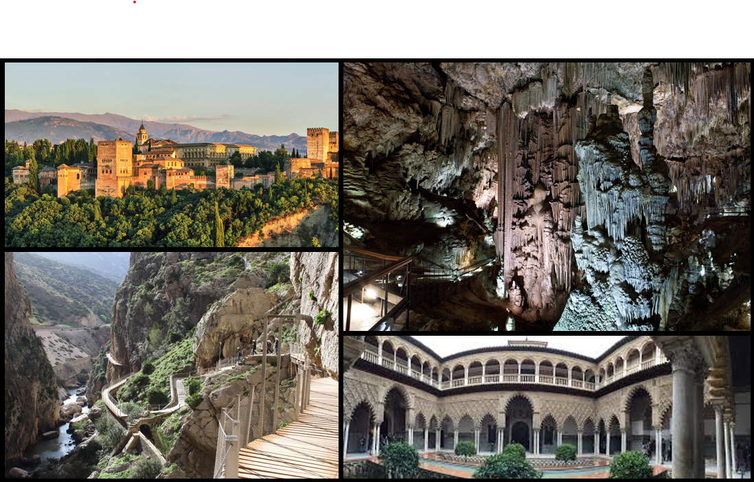 SEHENSWÜRDIGKEITEN ANDALUSIEN
